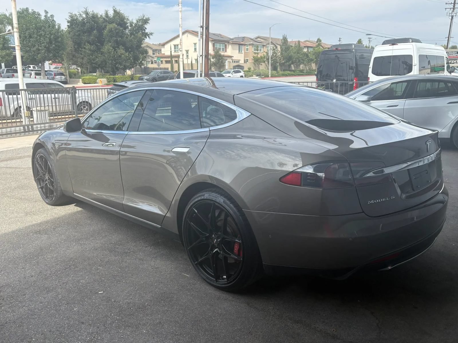 Used 2015 Tesla Model S P85D AWD/4WD image 4