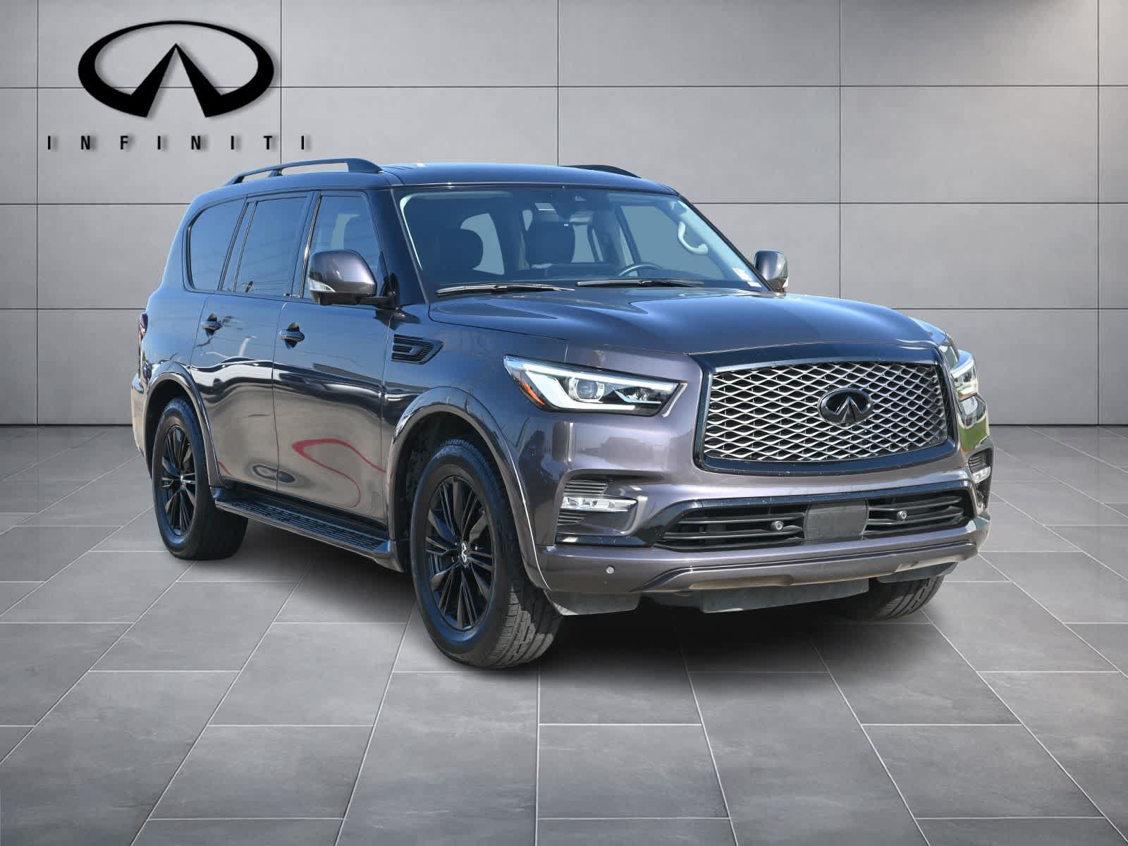 Used 2022 INFINITI QX80 Luxe w/ Cargo Package RWD image 3