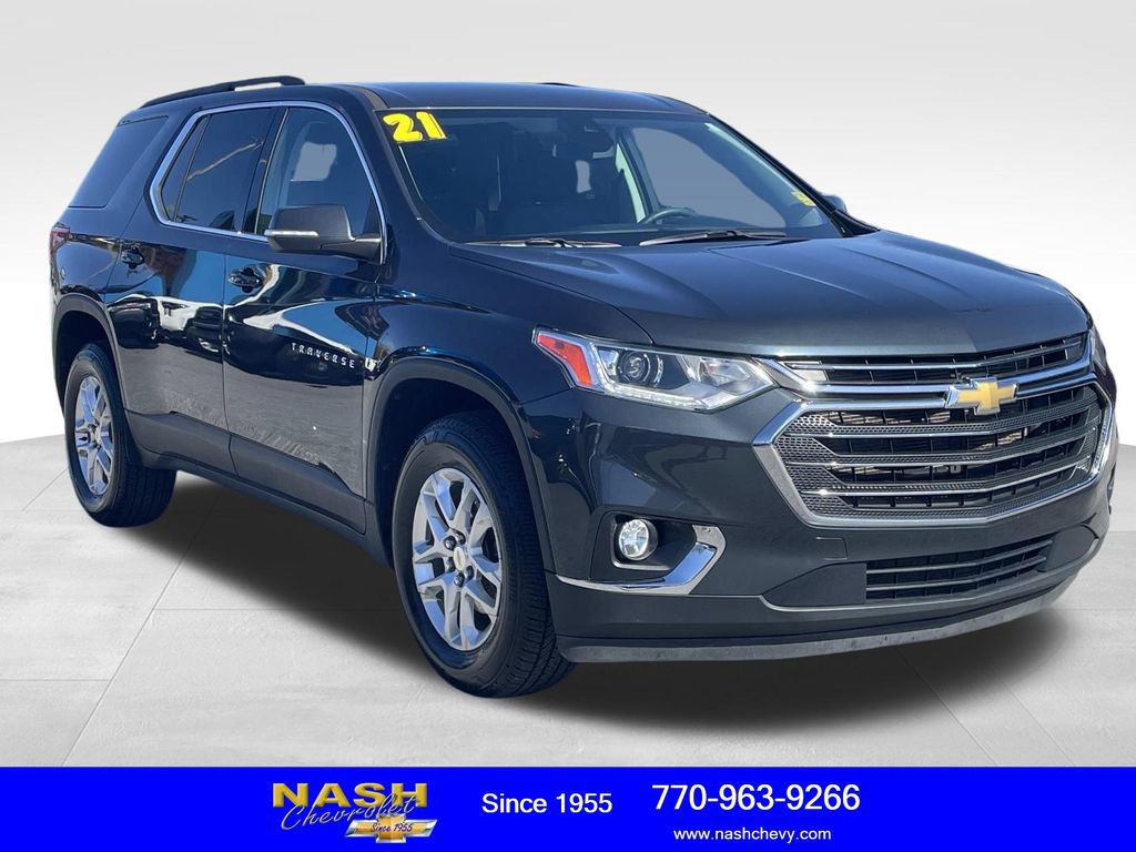 Used 2021 Chevrolet Traverse LT