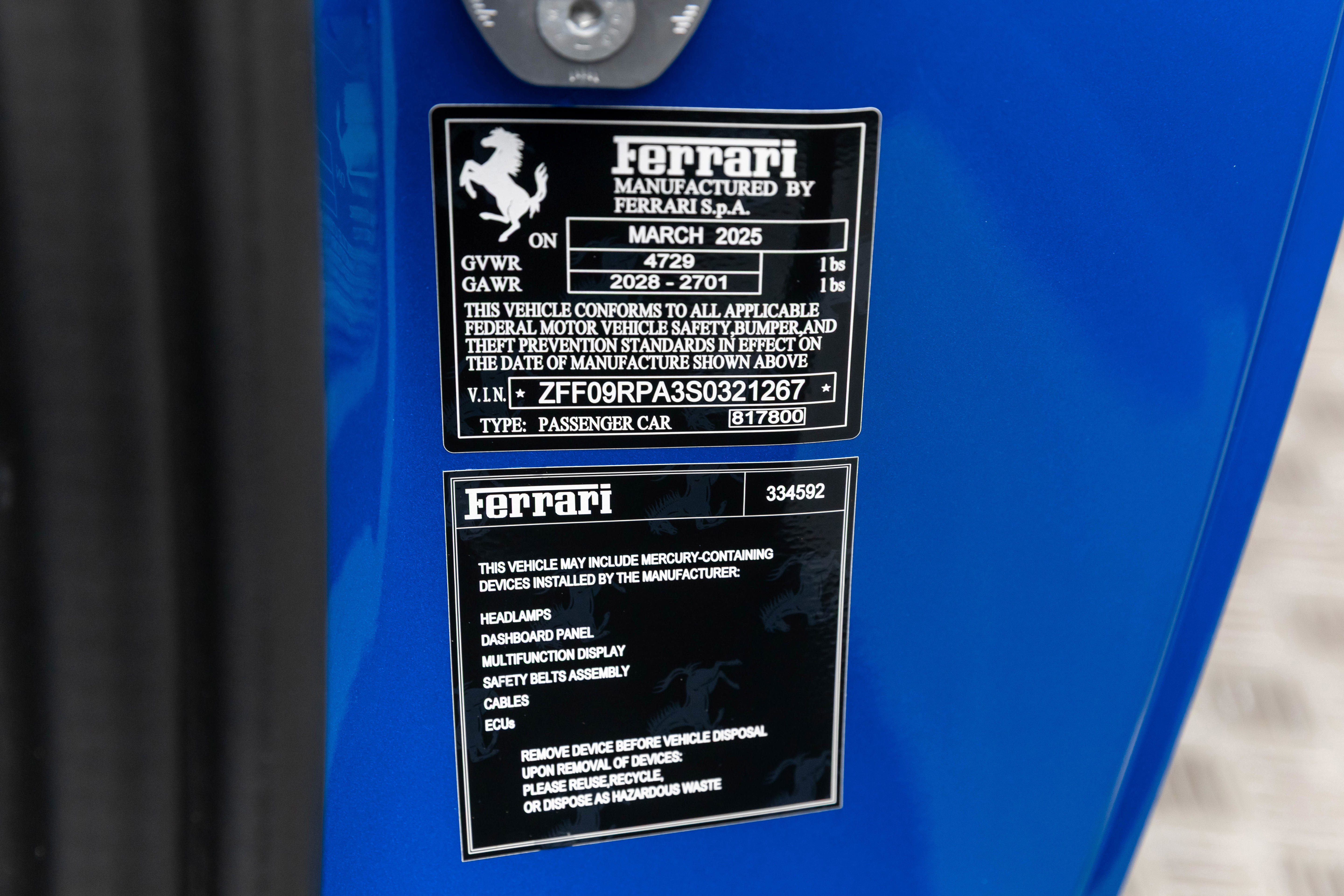 Certified 2025 Ferrari Roma Spider image 37