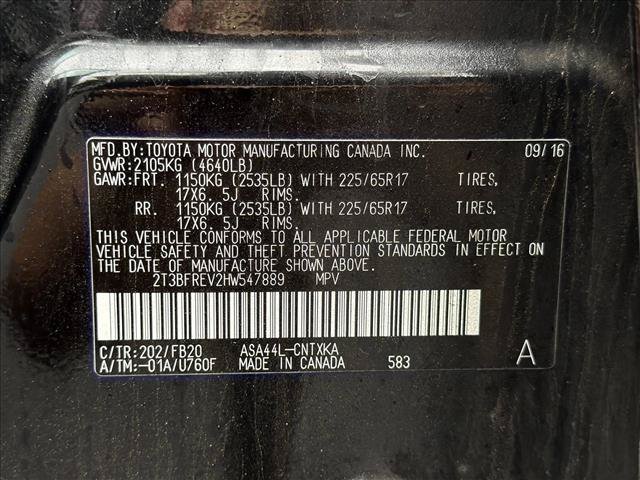 Used 2017 Toyota RAV4 LE w/ Carpet Mat Package AWD/4WD image 24
