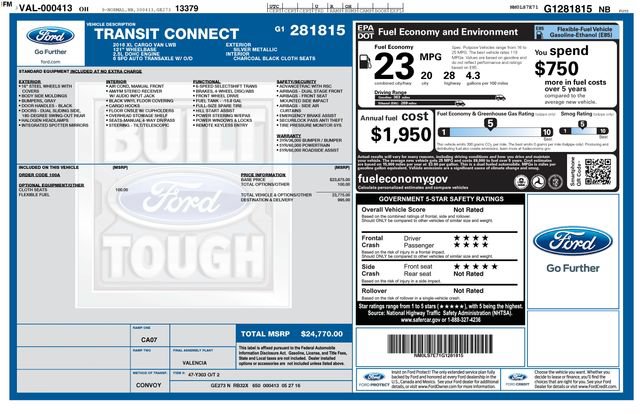 Used 2016 Ford Transit Connect XL FWD image 29
