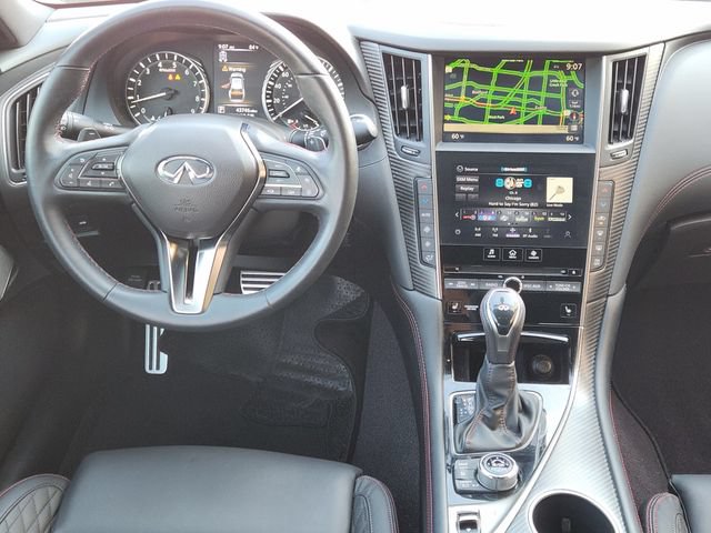 Used 2023 INFINITI Q50 Red Sport 400 w/ Black Opal Edition RWD image 28