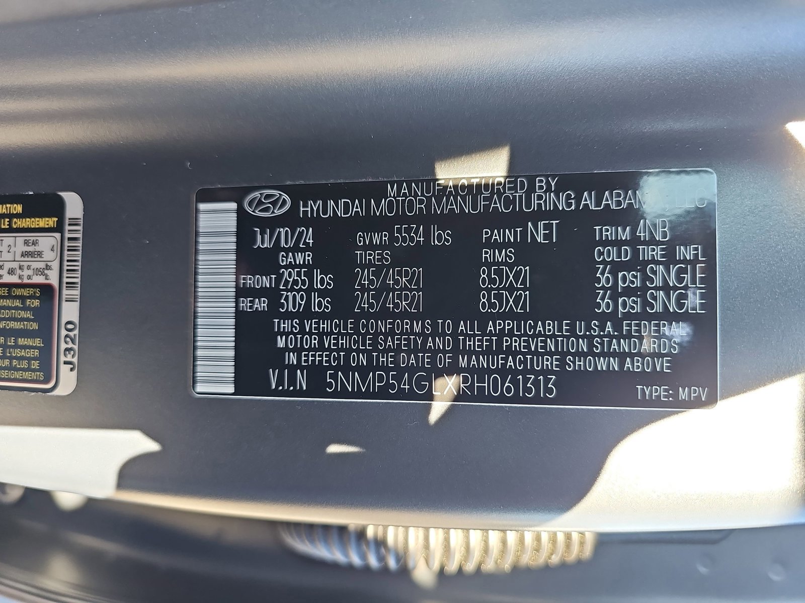 Used 2024 Hyundai Santa Fe Calligraphy image 37