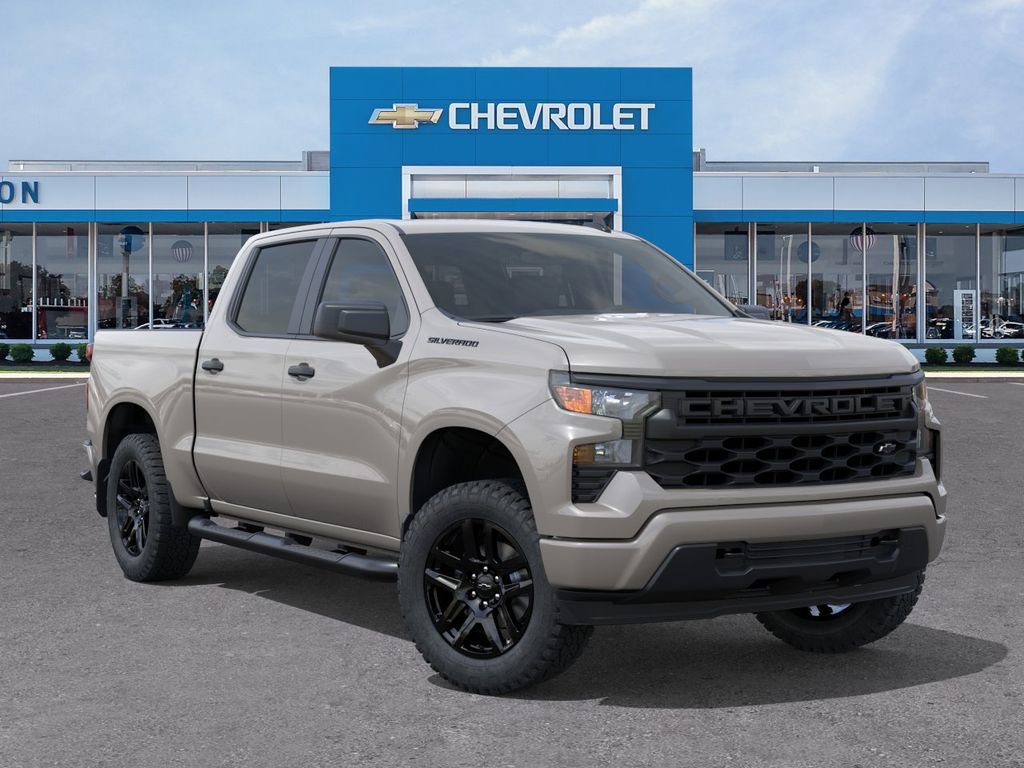 New 2026 Chevrolet Silverado 1500 Custom w/ Turbomax Blackout Package RWD image 7