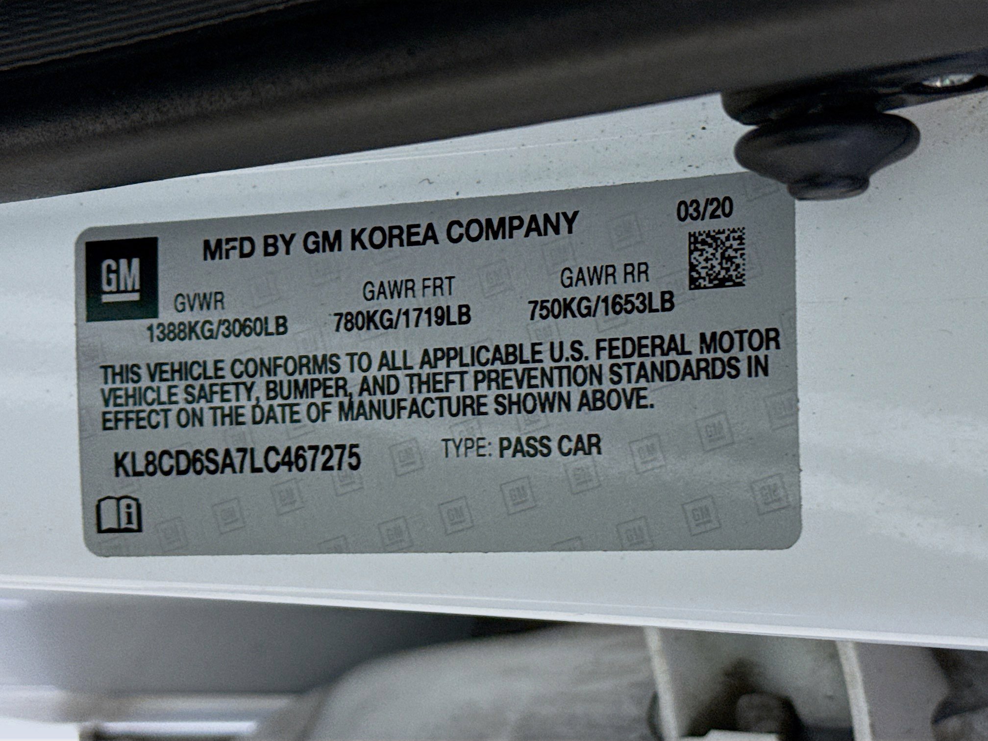 Used 2020 Chevrolet Spark LT image 36