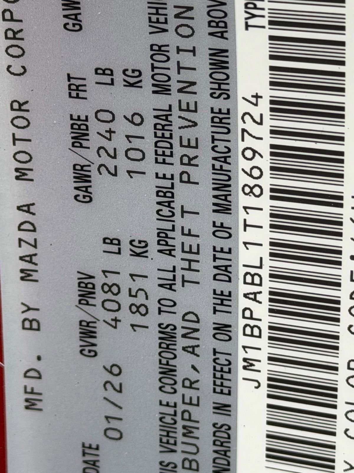 New 2026 MAZDA MAZDA3 s Sport image 26