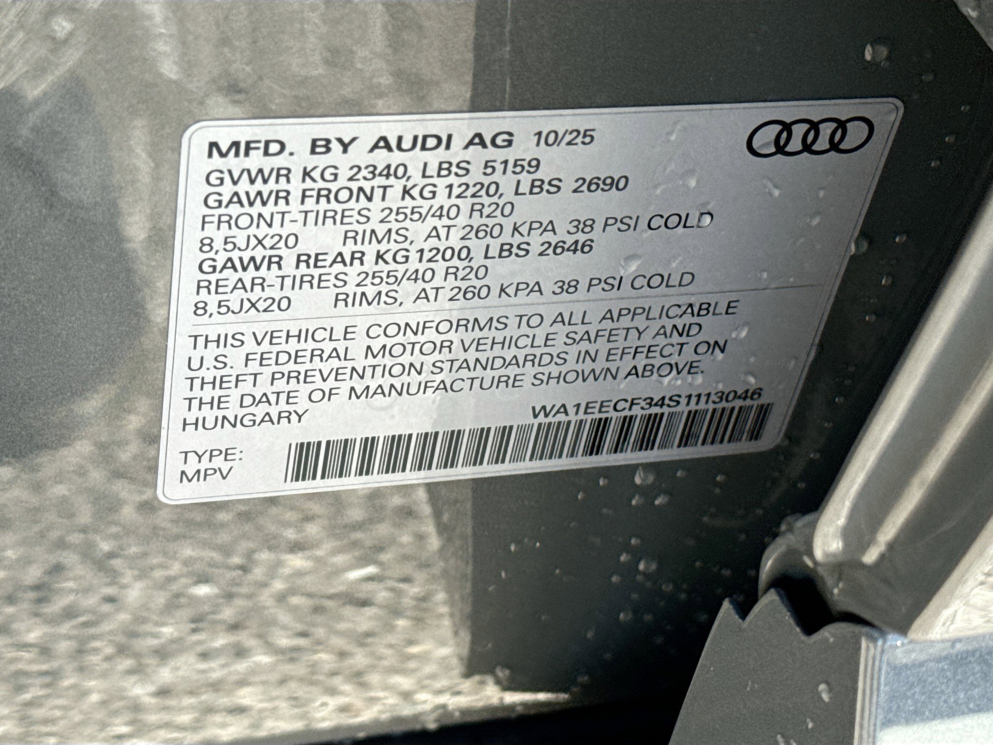 New 2025 Audi Q3 2.0T Premium Plus image 40