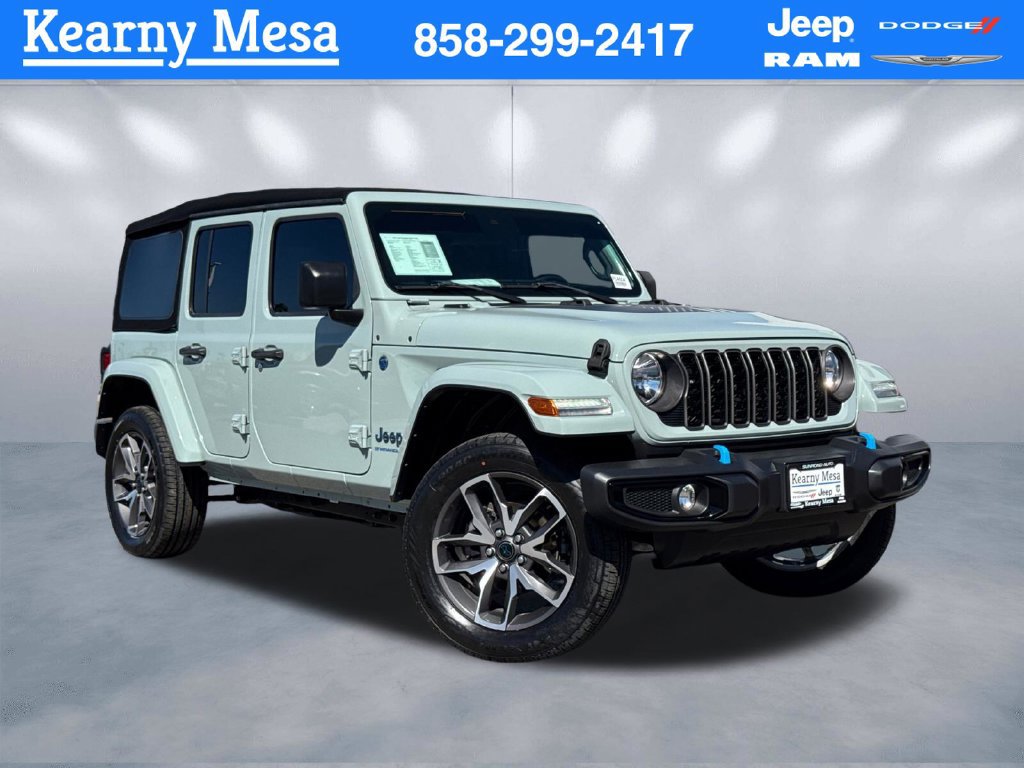 Certified 2024 Jeep Wrangler Unlimited w/ Convenience Group AWD/4WD image 1