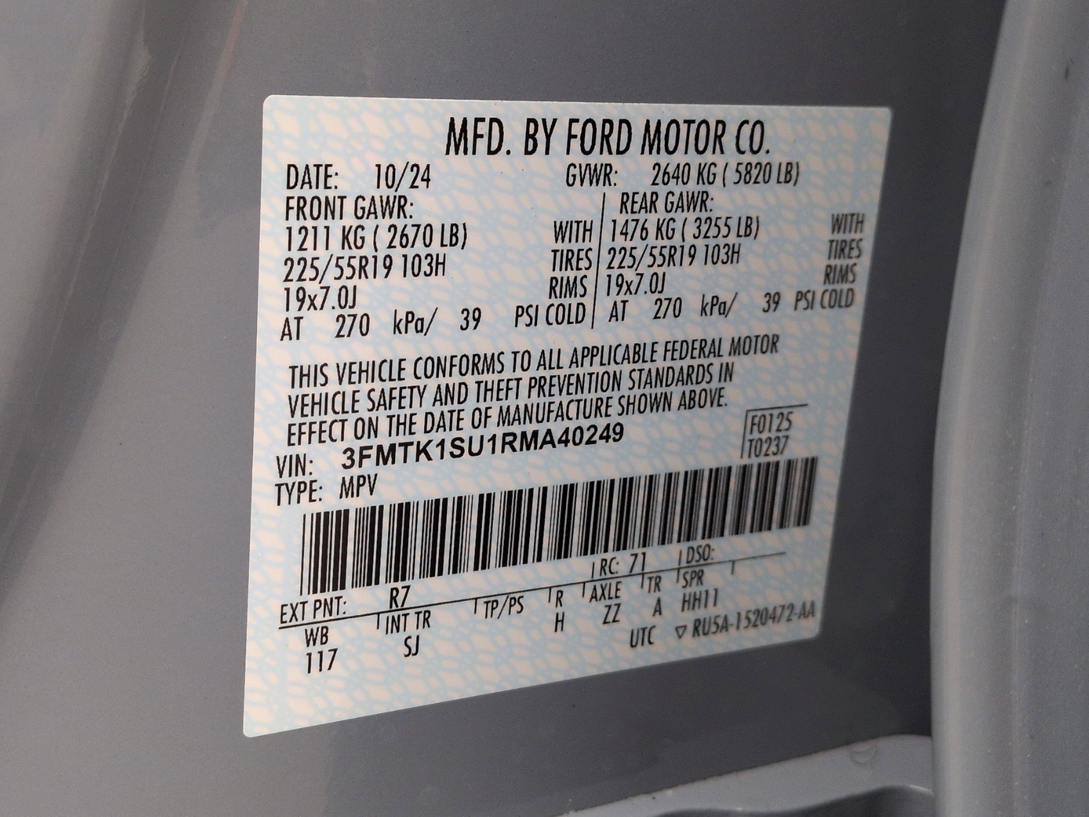 Used 2024 Ford Mustang Mach-E Select w/ Comfort Package Lite image 34