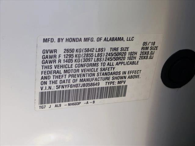 Used 2018 Honda Pilot Elite image 24