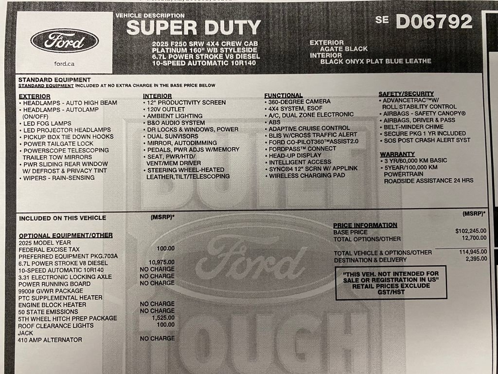 Used 2025 Ford F250 Platinum image 37