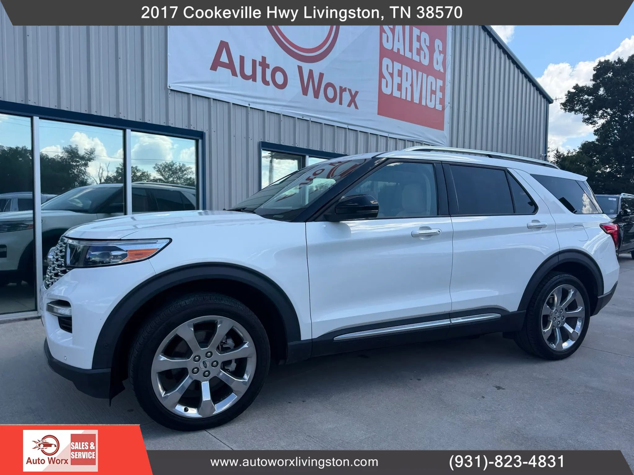 Used 2020 Ford Explorer Platinum w/ Premium Technology Package AWD/4WD image 1