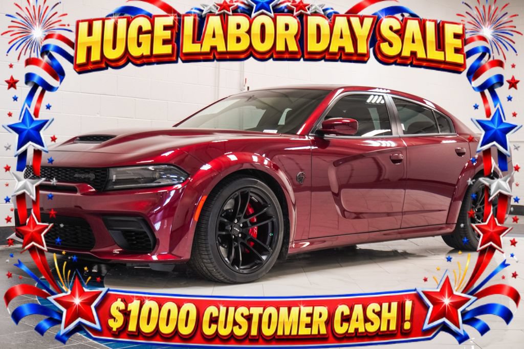Used 2022 Dodge Charger SRT Hellcat w/ Carbon/Suede Interior Package RWD image 4