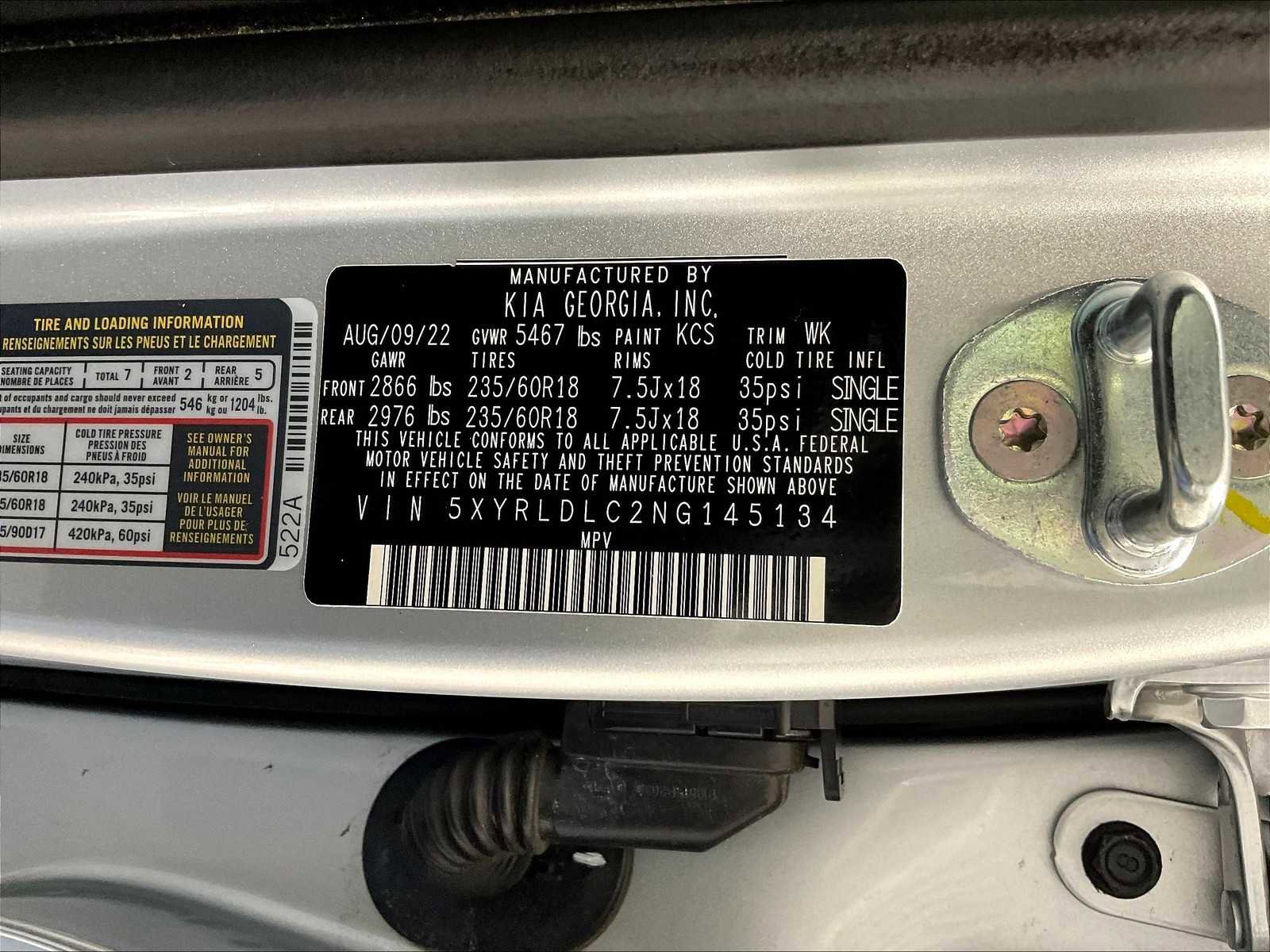 Used 2022 Kia Sorento S image 35