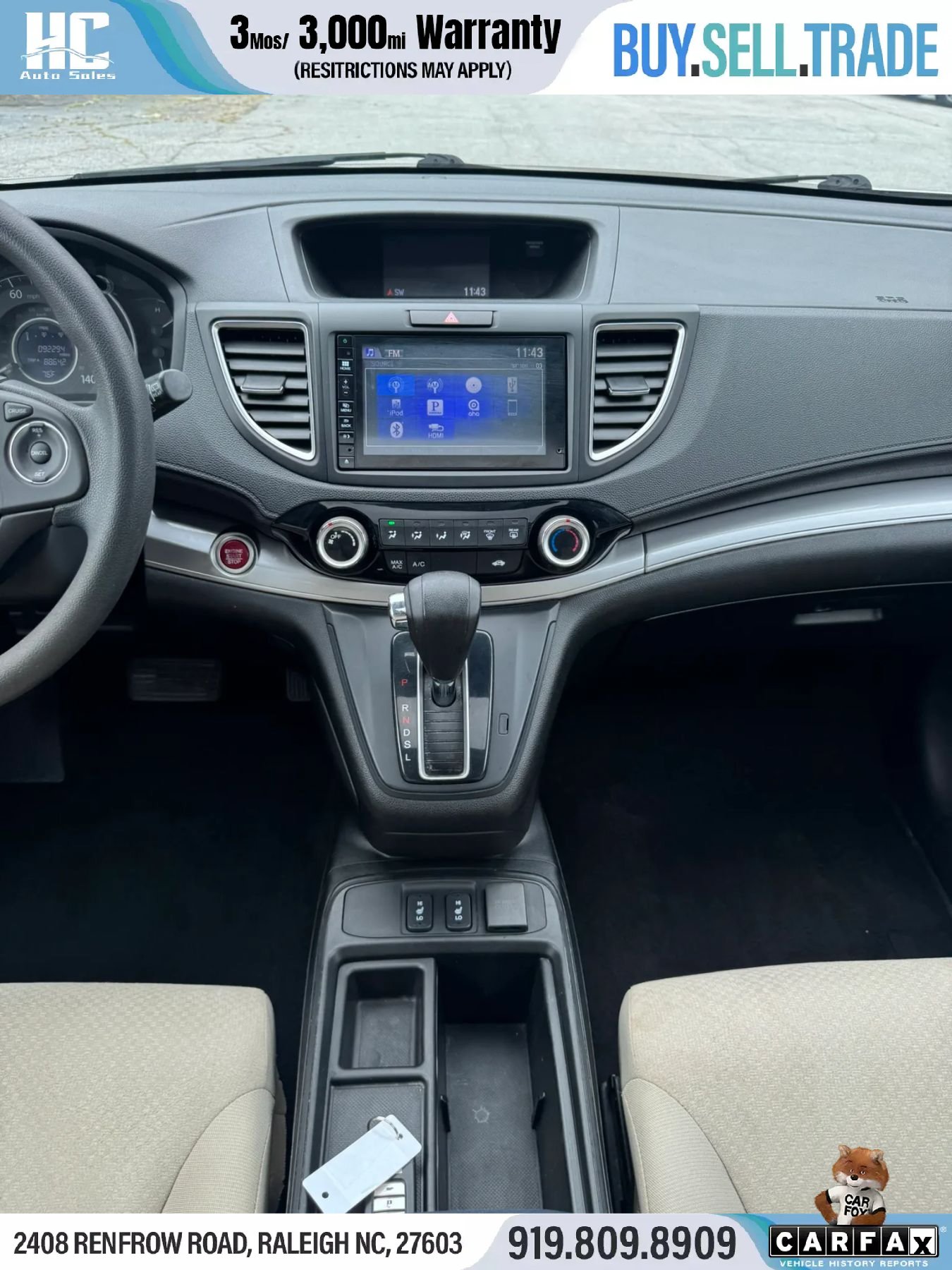 Used 2015 Honda CR-V EX image 25