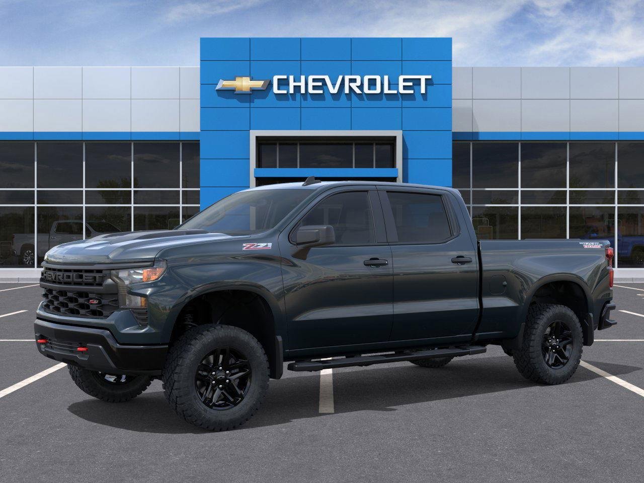 New 2026 Chevrolet Silverado 1500 Custom Trail Boss w/ LPO, Dark Essentials Package image 2