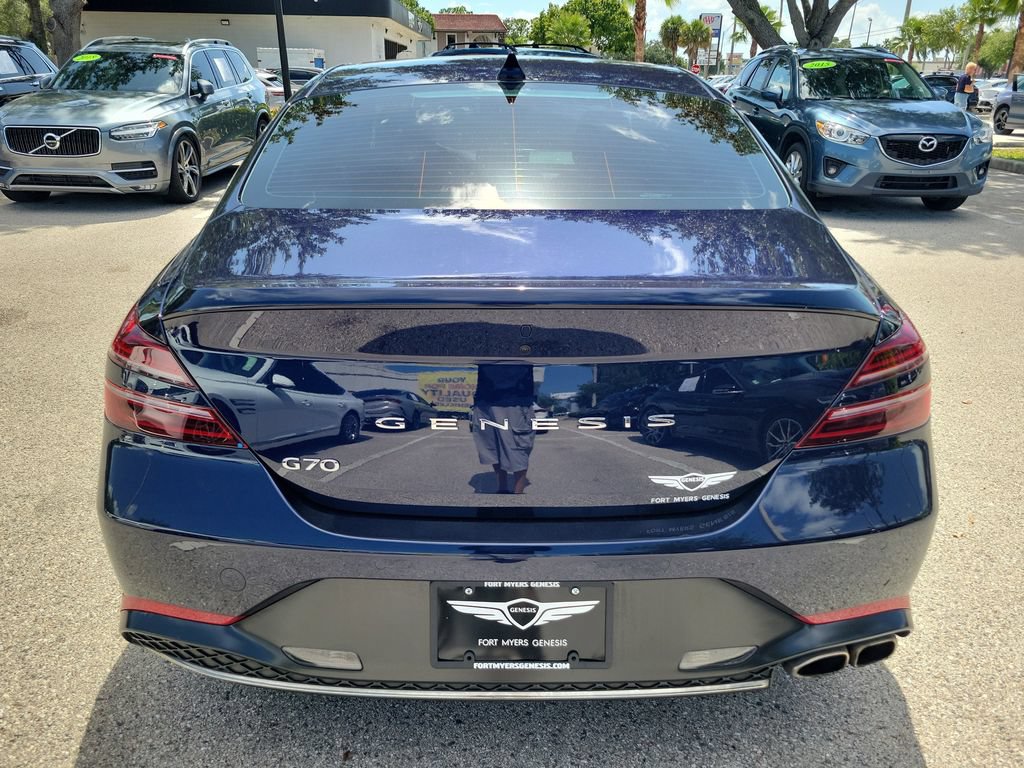 Certified 2023 Genesis G70 2.0T w/ Sport Prestige Package RWD image 3