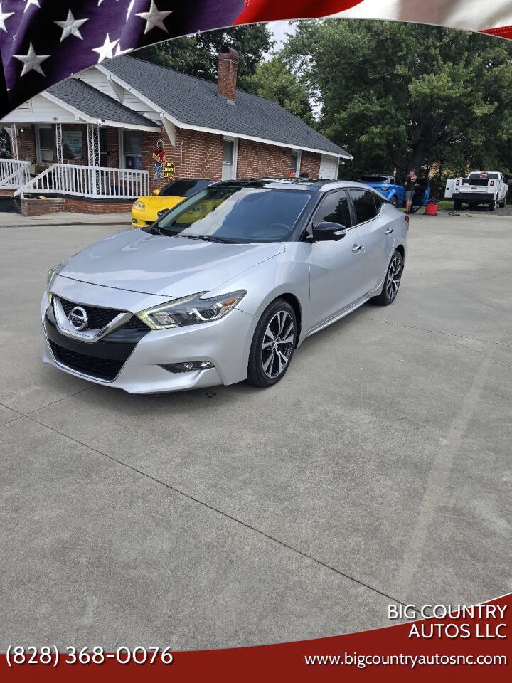 Used 2016 Nissan Maxima Platinum w/ Interior Lighting Package FWD image 1