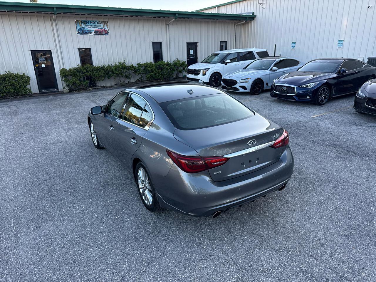 Used 2021 INFINITI Q50 Luxe w/ Seat & Sound Package image 7