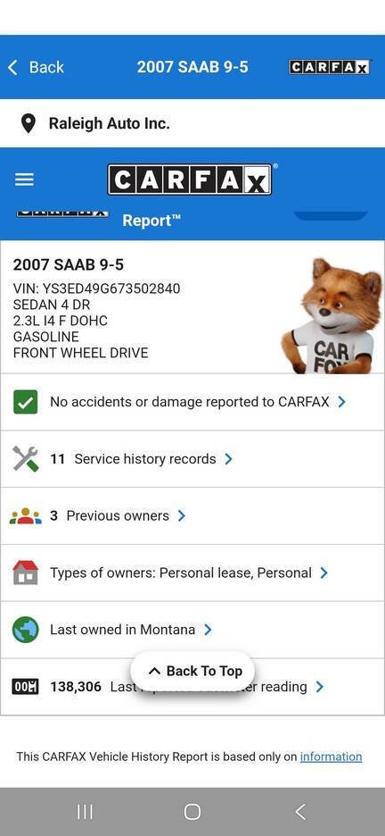 Used 2007 Saab 9-5 2.3T image 57