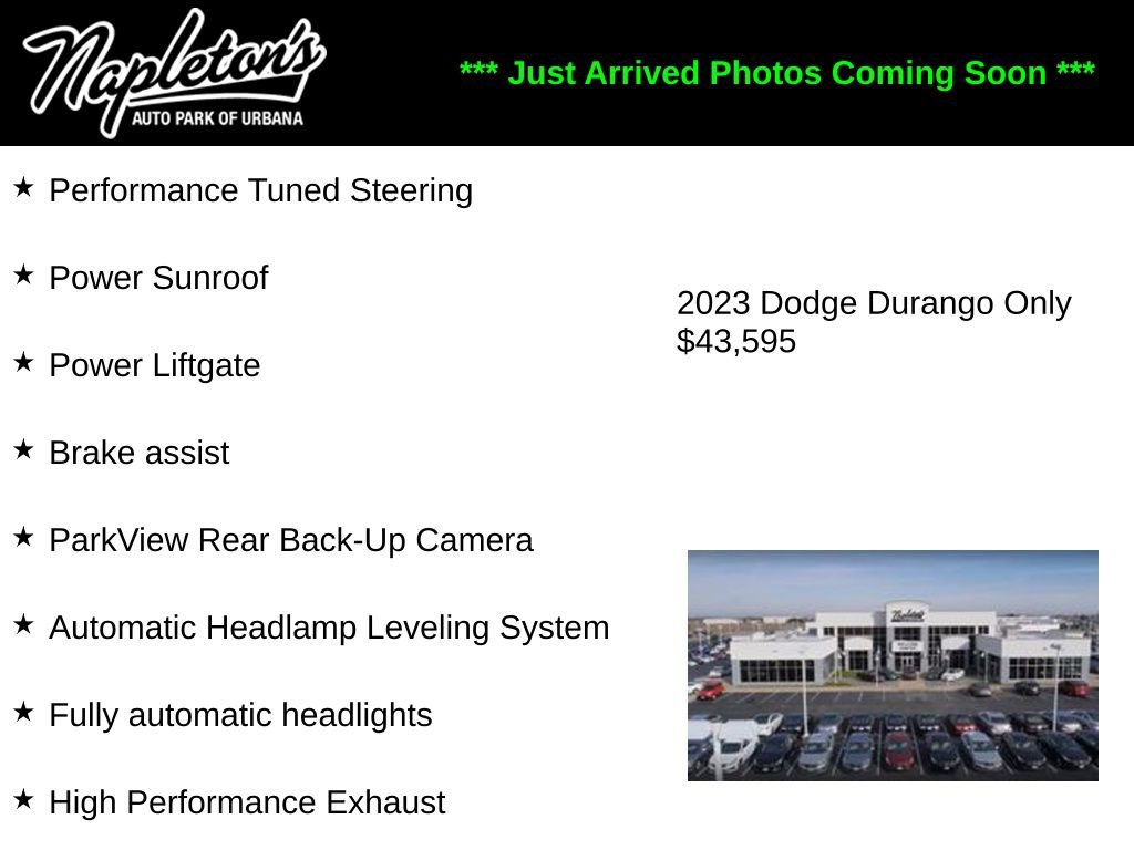 Used 2023 Dodge Durango R/T w/ Hemi Orange Plus Package AWD/4WD image 3