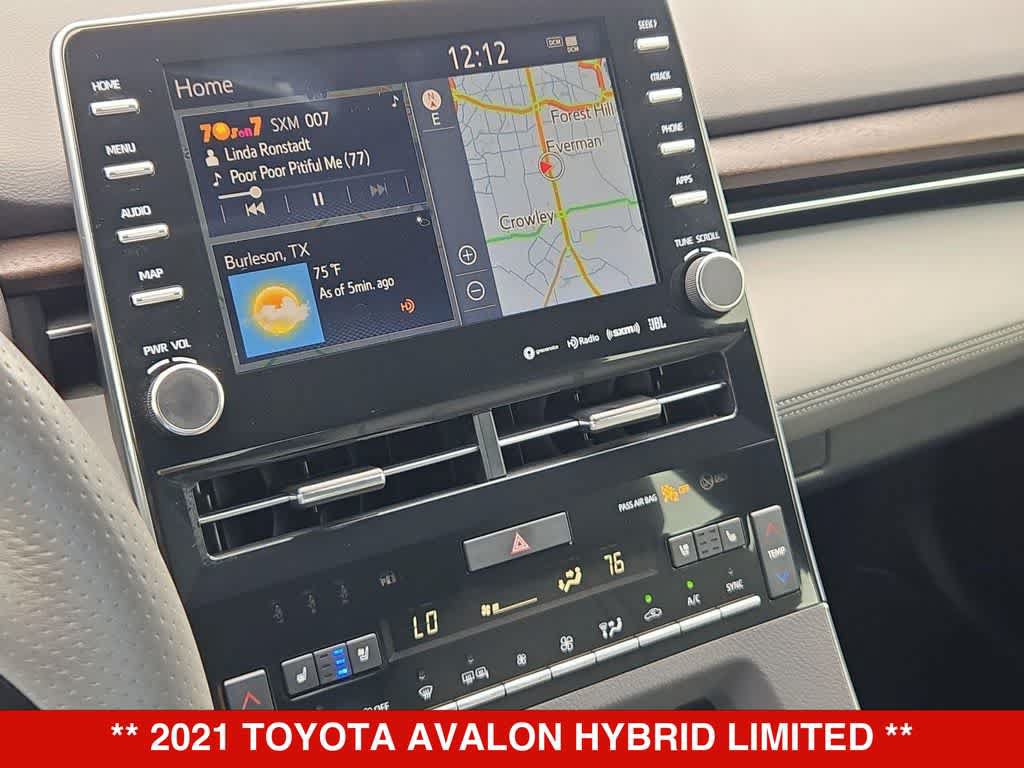 Used 2021 Toyota Avalon Limited w/ Advanced Safety Package FWD image 30