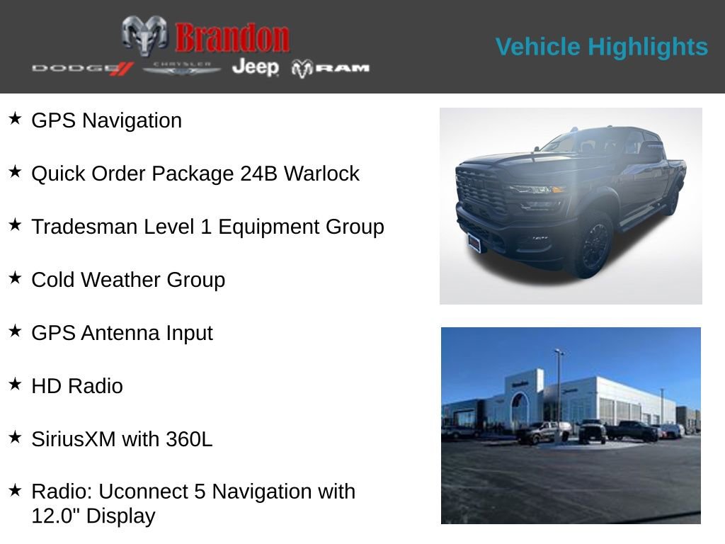 New 2026 RAM 2500 Tradesman image 2