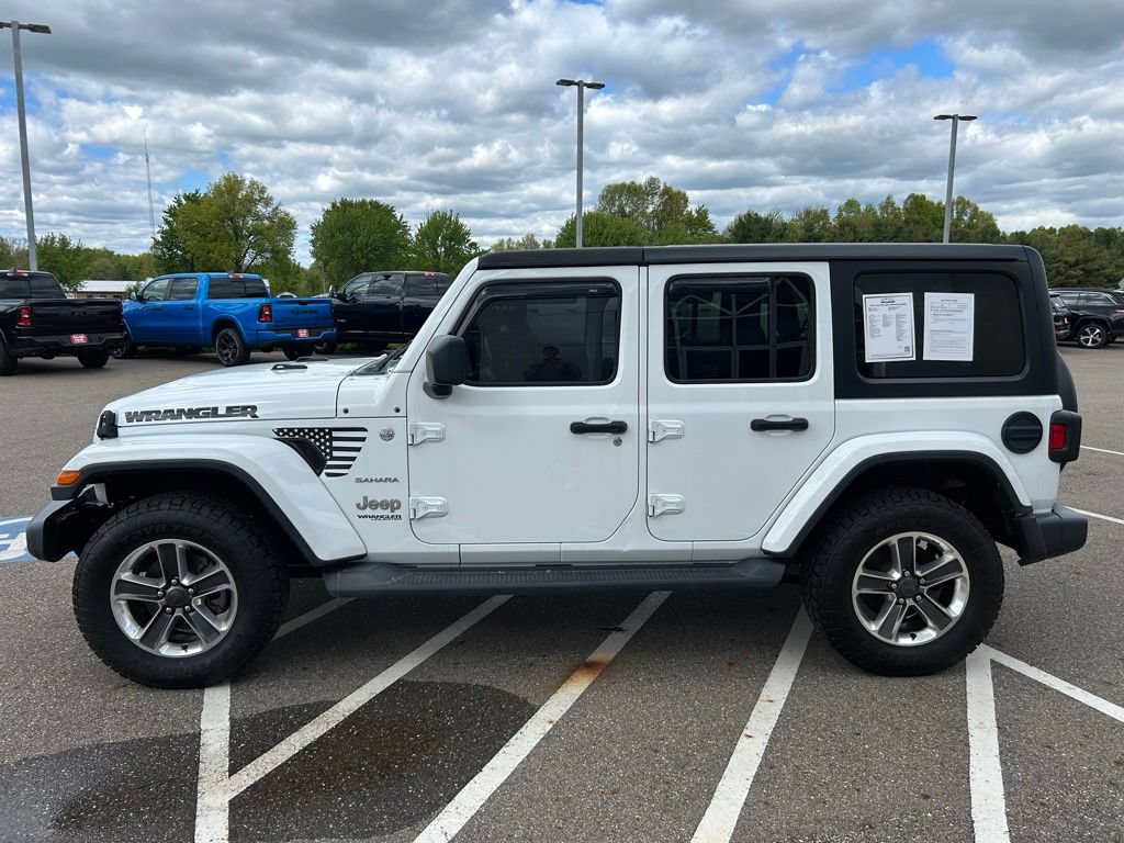 Used 2019 Jeep Wrangler Unlimited Sahara AWD/4WD image 5