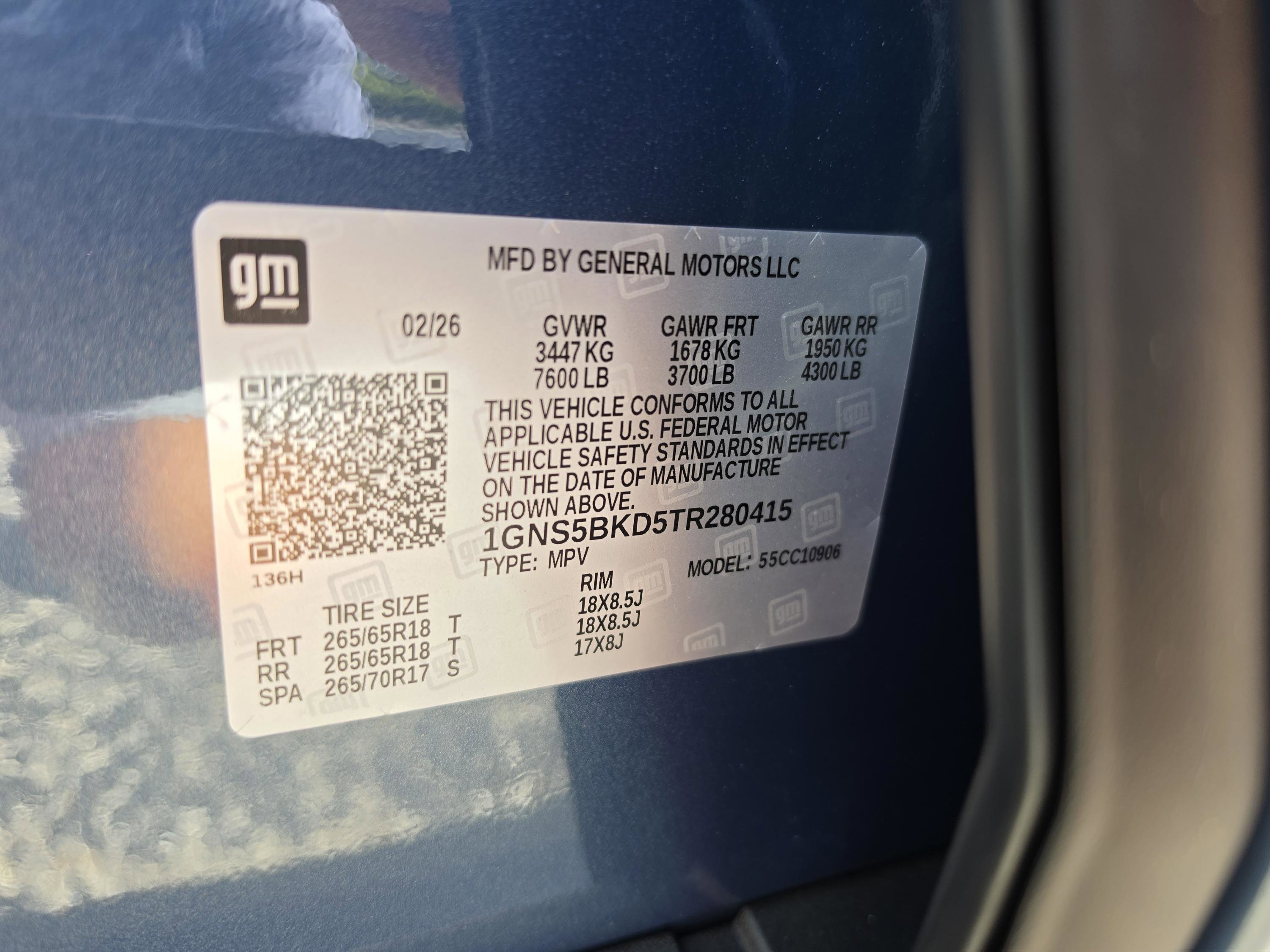 New 2026 Chevrolet Suburban LS w/ Max Trailering Package RWD image 38