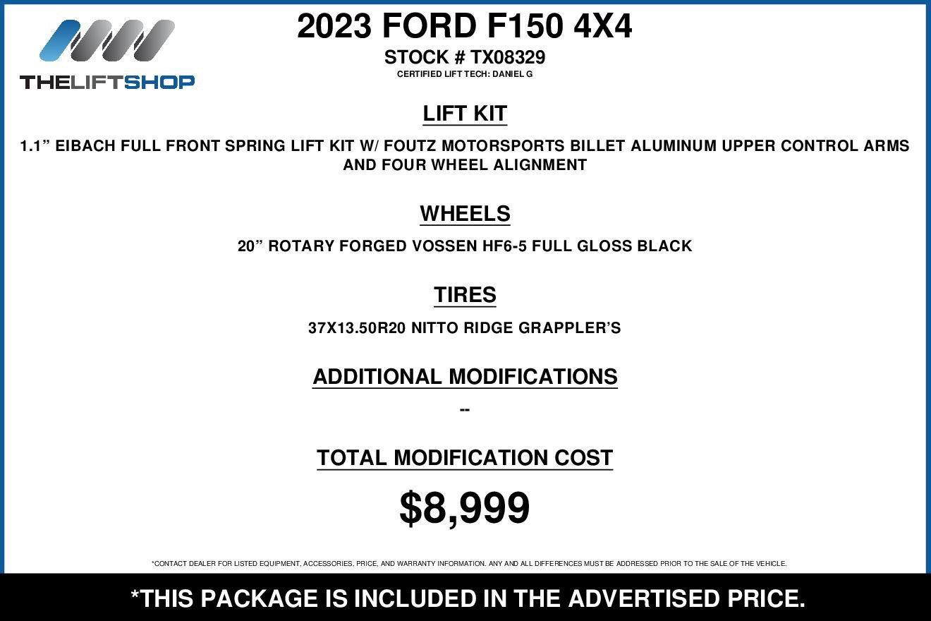 Used 2023 Ford F150 Raptor w/ Equipment Group 802A Raptor R image 2