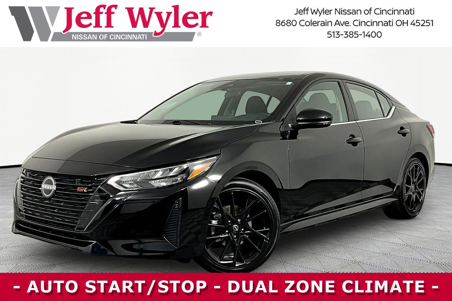 Certified 2025 Nissan Sentra SR w/ Midnight Edition FWD image 1