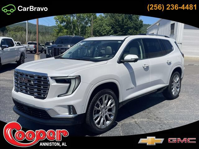 Certified 2025 GMC Acadia Denali w/ Super Cruise Package