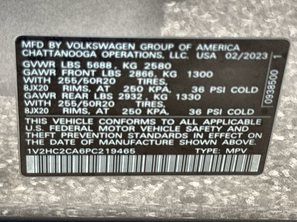 Used 2023 Volkswagen Atlas Cross Sport SE AWD/4WD image 26