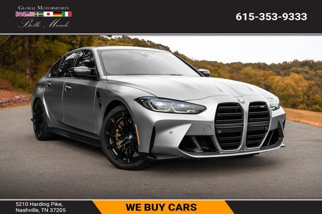 Used 2024 BMW M3 w/ M Carbon Exterior Package RWD image 1