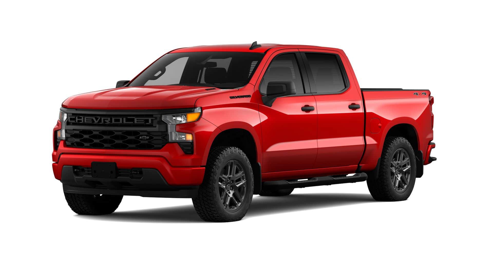 New 2026 Chevrolet Silverado 1500 Custom w/ Turbomax Blackout Package AWD/4WD image 25