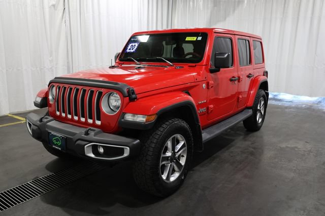 Used 2020 Jeep Wrangler Unlimited Sahara w/ Uconnect 4C Nav & Sound Group AWD/4WD image 25