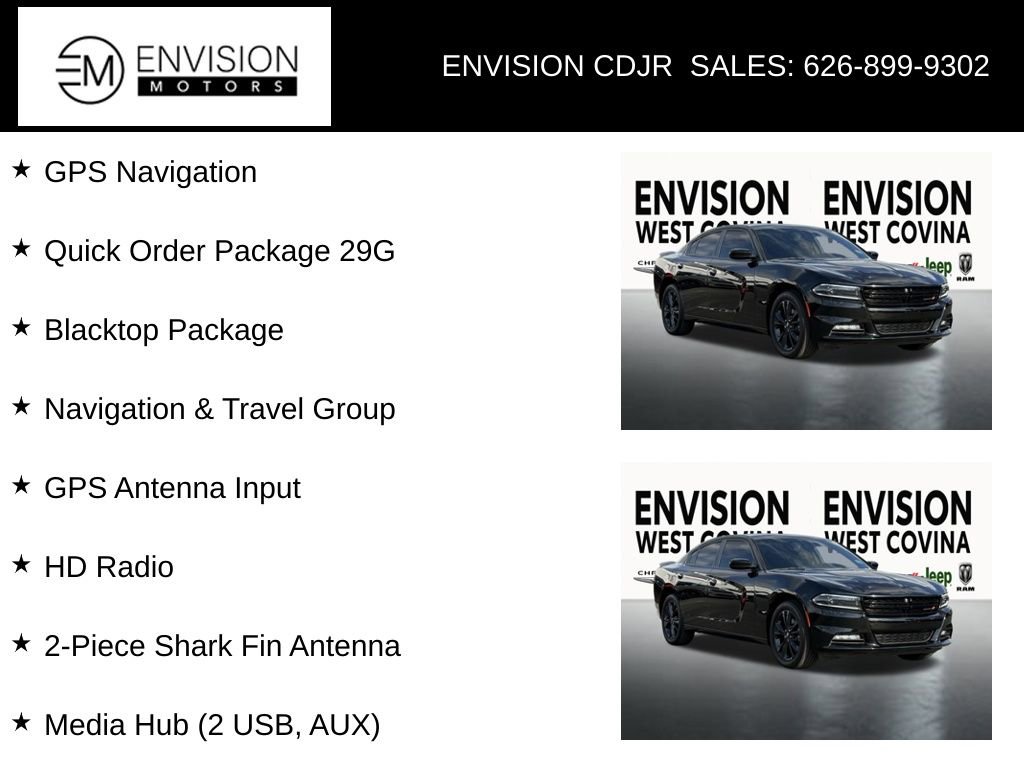 Certified 2023 Dodge Charger SXT w/ Blacktop Special Edition image 34