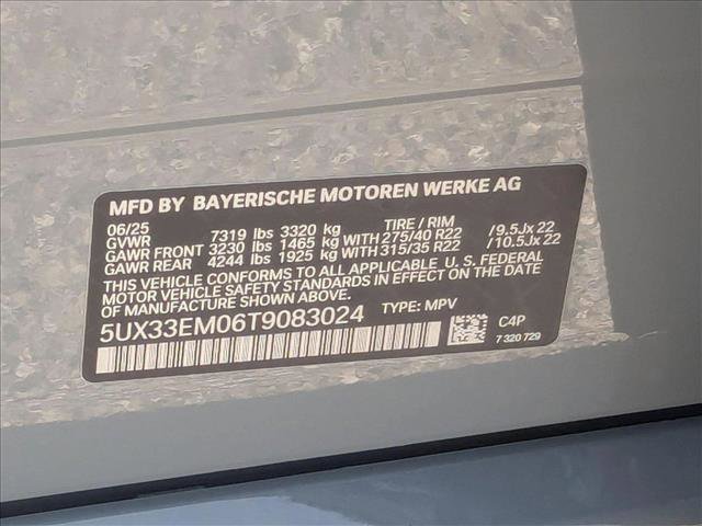 New 2026 BMW X7 M60i w/ Climate Comfort Package image 19