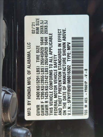 Used 2021 Honda Passport Elite image 25