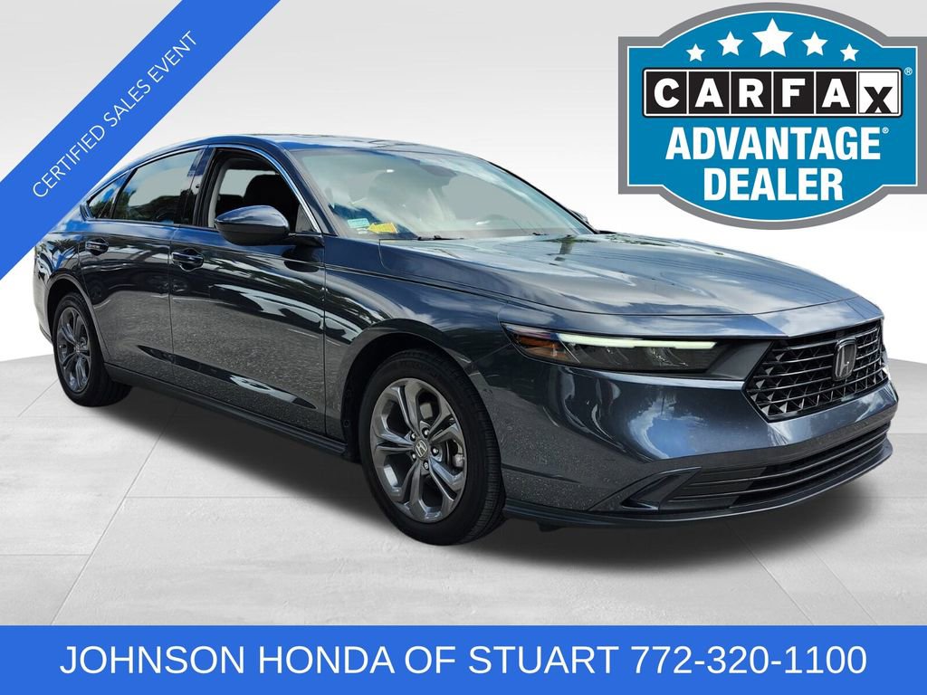Certified 2024 Honda Accord EX