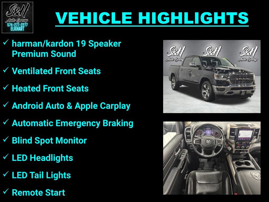 Used 2021 RAM 1500 Laramie image 3