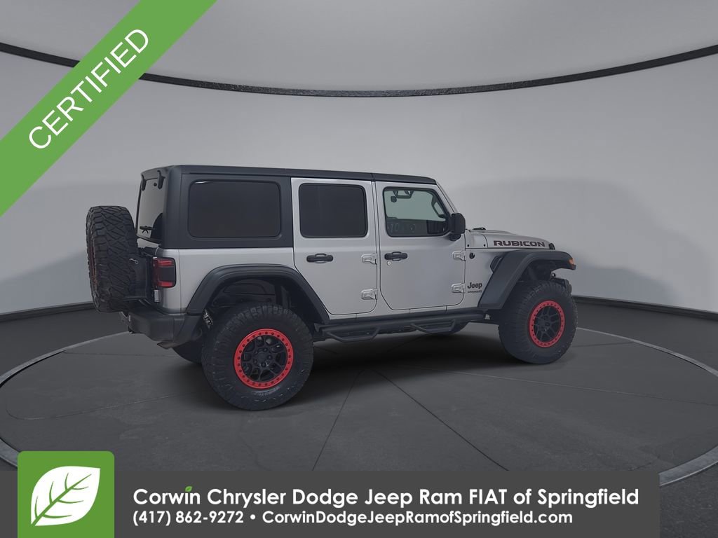 Certified 2018 Jeep Wrangler Unlimited Rubicon w/ Steel Bumper Group image 5
