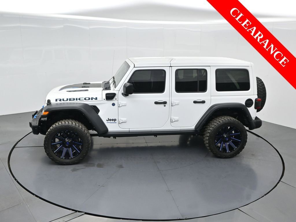 Used 2021 Jeep Wrangler Unlimited Rubicon 4xe w/ Steel Bumper Group image 59