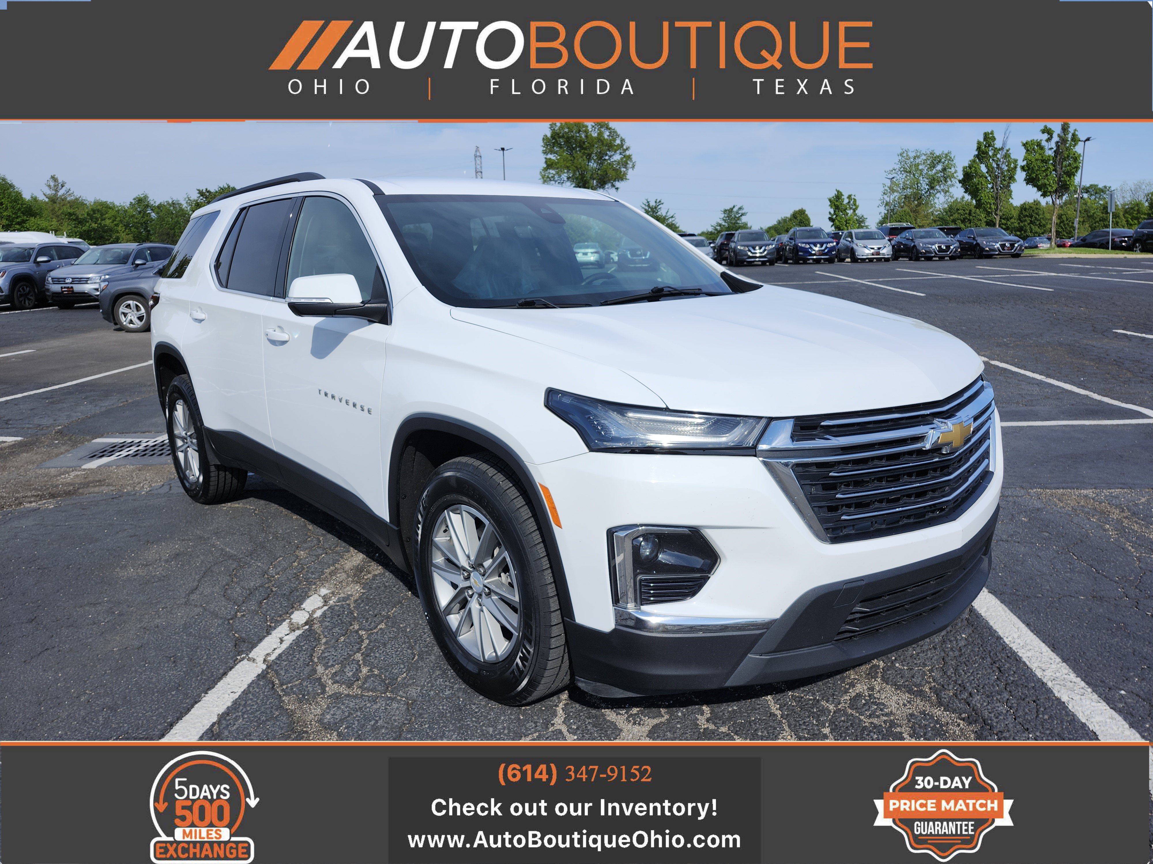 Used 2023 Chevrolet Traverse LT w/ Rear Camera Mirror Package