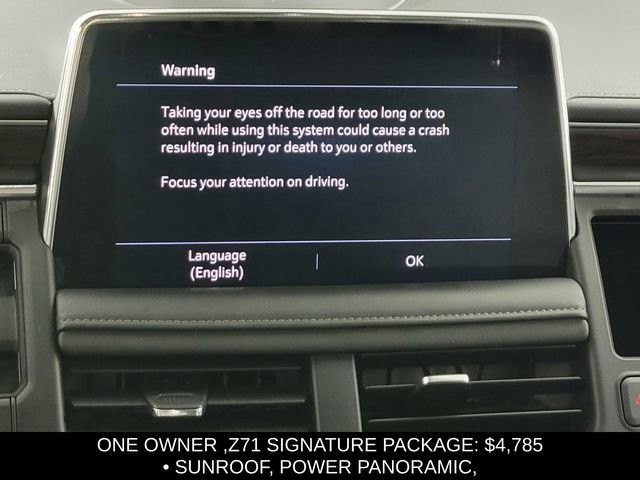 Used 2021 Chevrolet Tahoe Z71 w/ Z71 Signature Package image 22