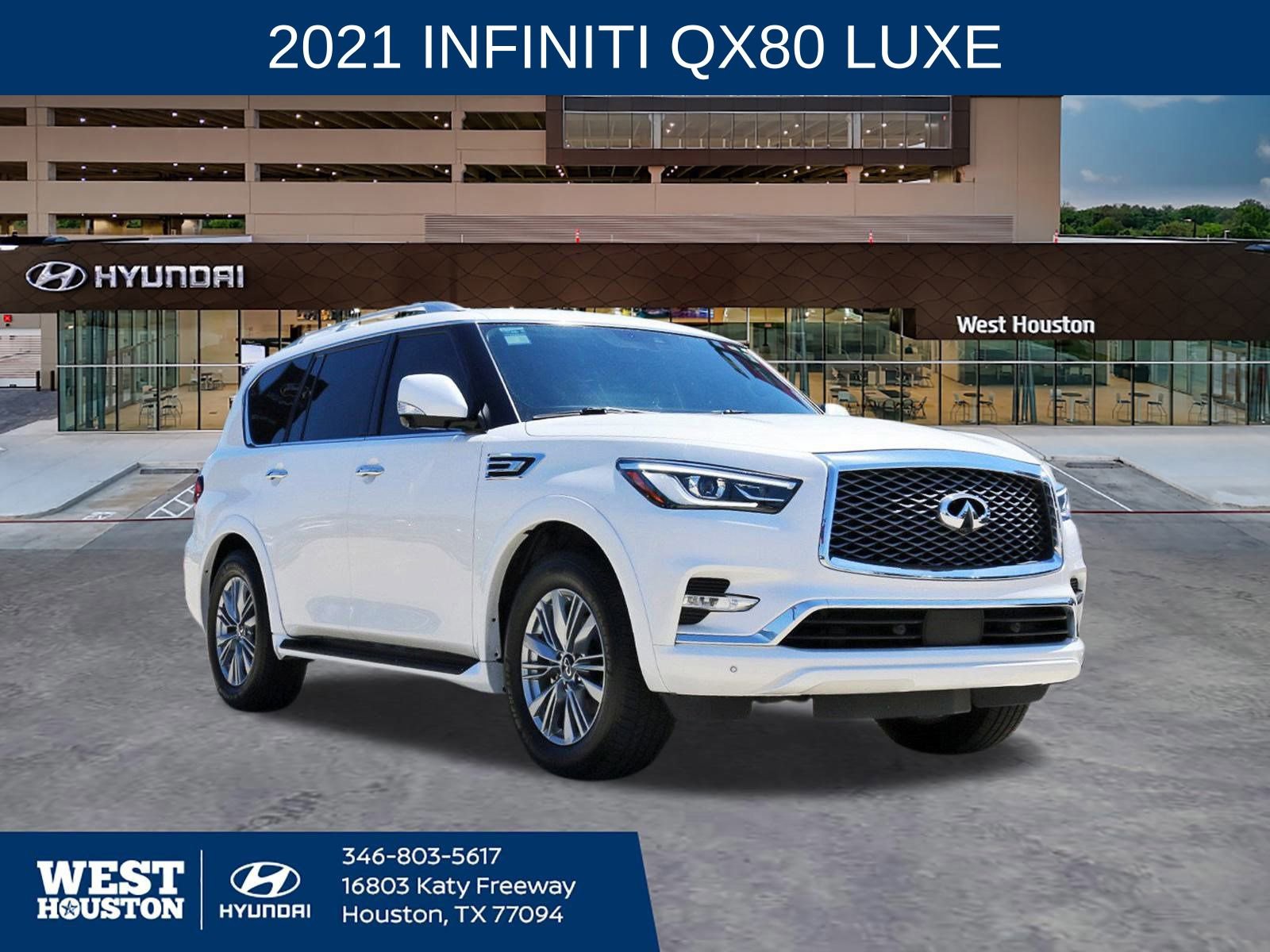 Used 2021 INFINITI QX80 Luxe w/ Cargo Package