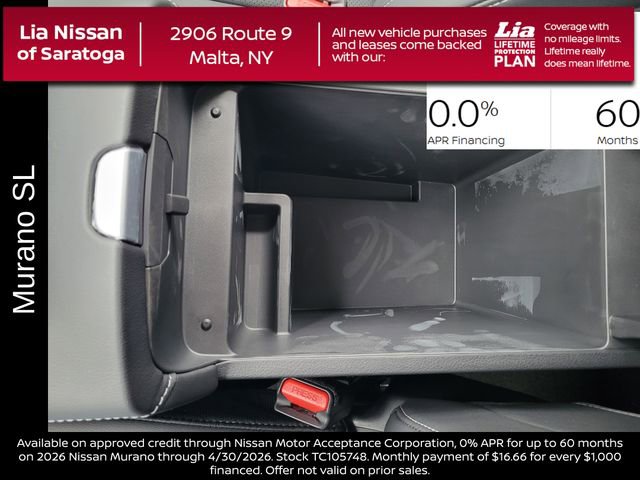 New 2026 Nissan Murano SL image 26