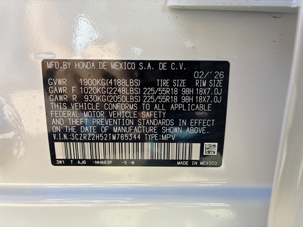 New 2026 Honda HR-V Sport image 25