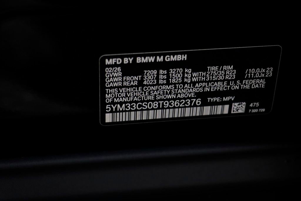 New 2026 BMW XM Label Red w/ M Driver's Package image 27